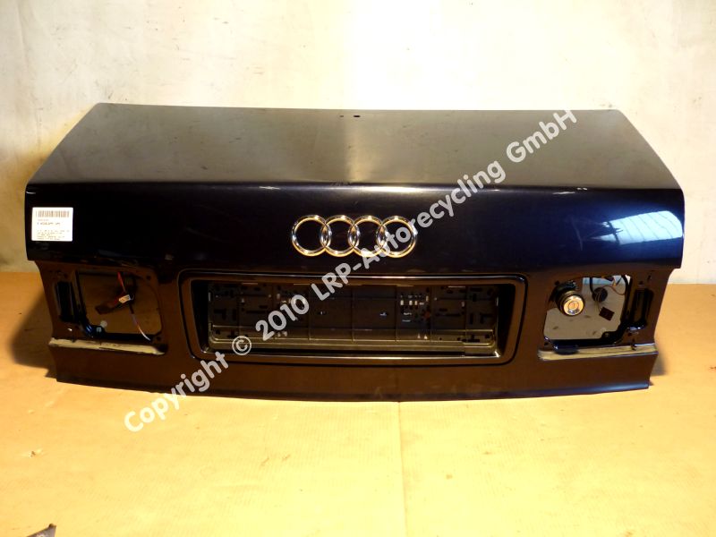 HECKKLAPPE Audi A8 D2 Facelift 1999 mit GPS Ausschnitt für Antenne LZ5L